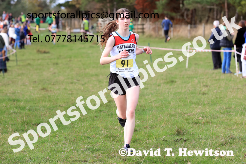 Womens Under-17s 2025 Start Fitness NEHL, Druridge Bay, Northumberland. Photo: David T. Hewitson/Sports for All Pics